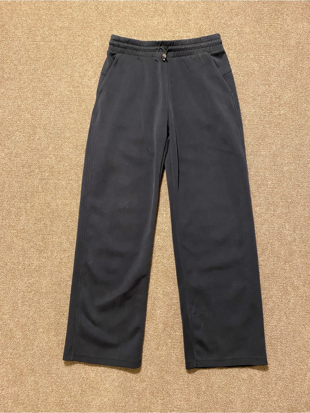 Ododos Modal Soft Wide-Leg Lounge Pants Black Size XS